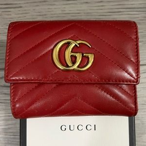 GG Marmont matelassé wallet